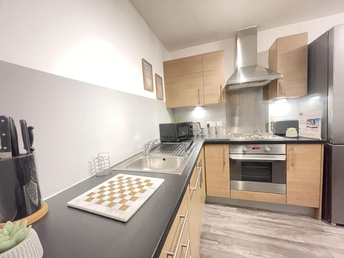 Cityfront Cosy Apt Near City Centre & Etihad Stadium, Free Parking Manchester Zewnętrze zdjęcie